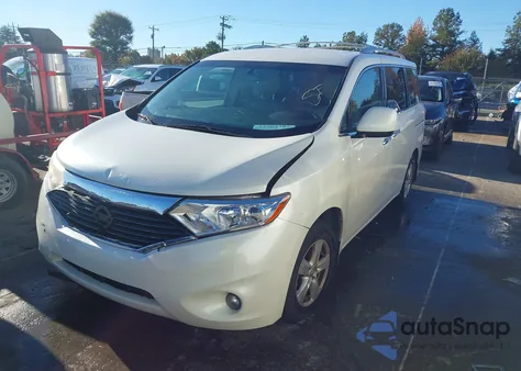 2012 Nissan Quest Sv из США, поврежденный, VIN JN8AE2KP9C9030260